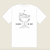 IN GENESIS WE TRUST T-SHIRT - WHITE