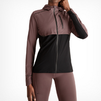 On Running Weather Jacket Grape /Black Woman
