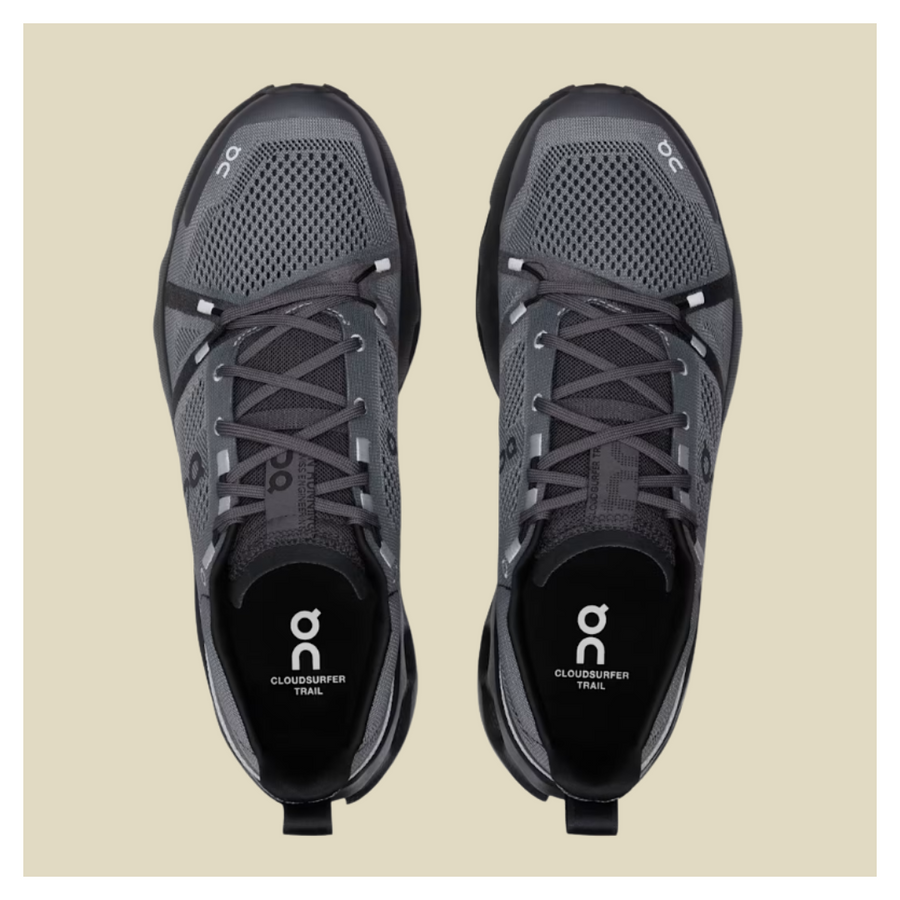 On Running - Cloudsurfer Trail Eclipse / Black