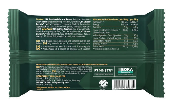 MNSTRY Intensity Bar Apricose