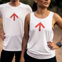 CHANCE Arow Singlet White