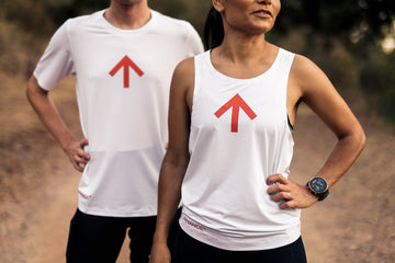 CHANCE Arow Singlet White