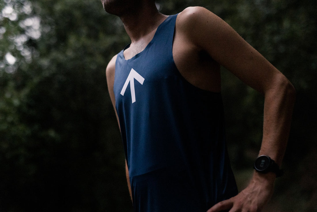 CHANCE Arow Singlet Blue